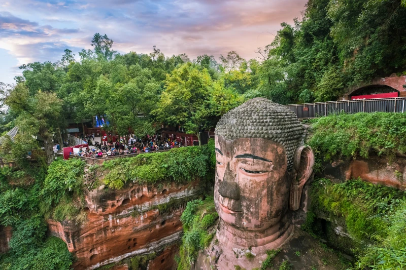 四川省乐山市乐山大佛景区