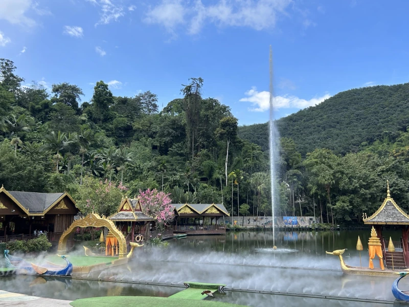 云南省西双版纳原始森林公园景区